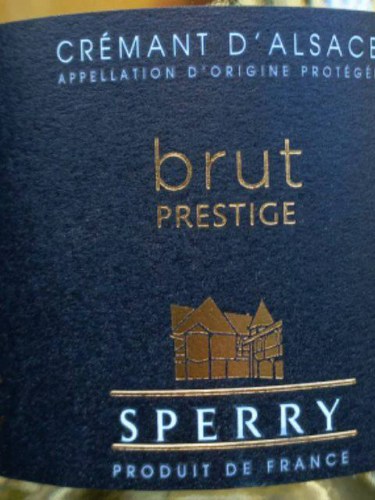 Pierre Sperry Cremant d Alsace Prestige Brut Vivino France