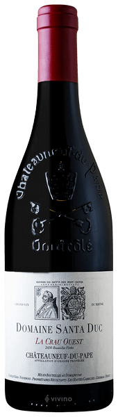 Domaine Santa Duc La Crau Ouest Châteauneuf-du-Pape