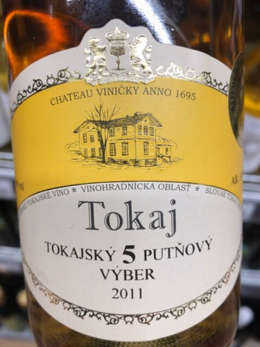 2011 Château Vinicky Tokajský 5 Putňový Výber | Vivino US