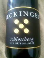 Weingut Seckinger Schlossberg Spätburgunder