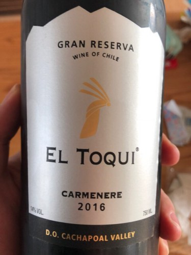 Viña Casas del Toqui El Toqui Gran Reserva Carmenere | Vivino Português ...