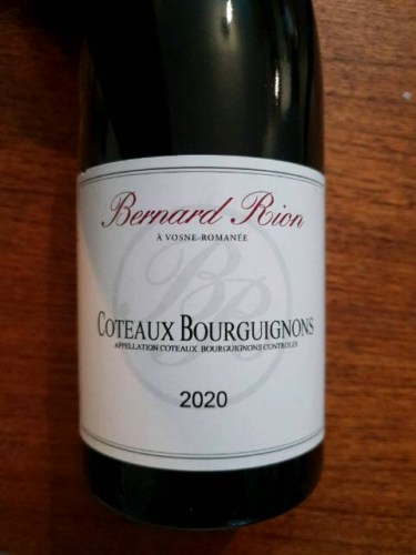 Bernard Rion Coteaux Bourguignons | Vivino English