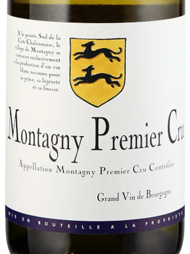 Les Vignerons Réunis Montagny Premier Cru | Vivino English