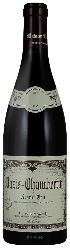 Domaine Maume Mazis-Chambertin Grand Cru | Vivino English