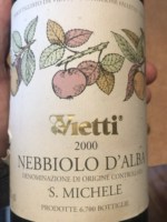 Vietti Nebbiolo d’Alba S. Michele