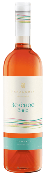 Fanagoria (Фанагория) Зеленое вино полусухое розовое (Vinho Verde Rosé ...