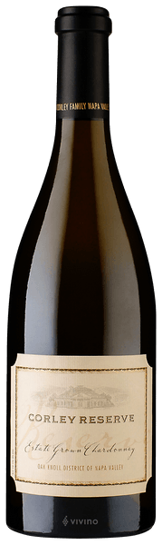 Monticello Vineyards Chardonnay Reserve Corley Estate Grown