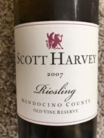 Scott Harvey Old Vine Reserve Riesling