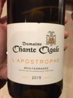 Domaine Chante Cigale L'Apostrophe Blanc