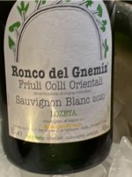 Ronco del Gnemiz Sauvignon Blanc Lozeta