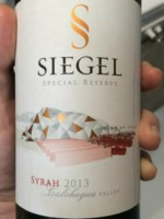 Siegel Special Reserve Syrah