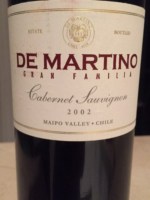 De Martino Gran Familia Cabernet Sauvignon