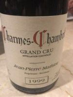 Domaine G. Roumier Jean-Pierre Mathieu Charmes-Chambertin Grand Cru
