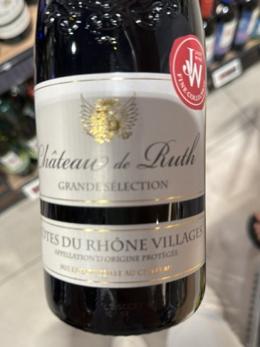 Château de Ruth Grande Sélection Côtes-du-Rhône-Villages | Vivino English