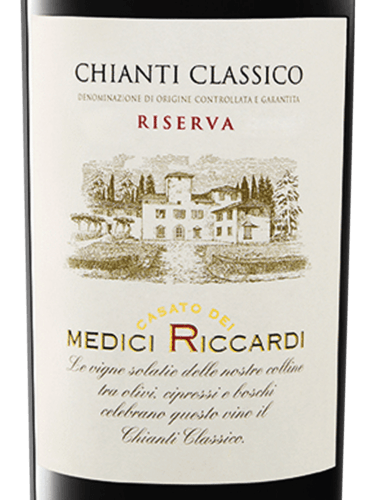 Medici Riccardi Chianti Classico Riserva | Vivino English