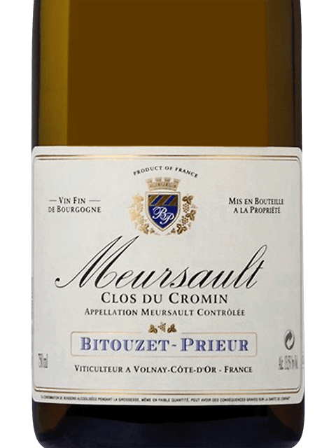 Meursault, Clos du Cromin, Domaine Bitouzet-Prieur, Burgundy