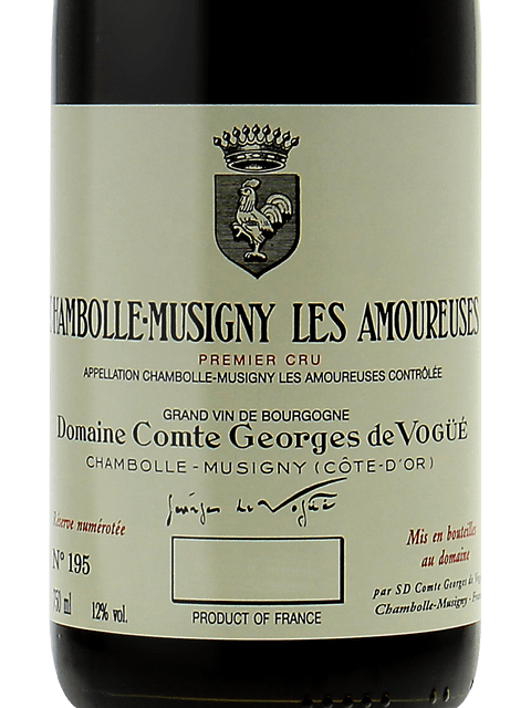 Domaine Comte Georges de Vogüé Chambolle-Musigny Premier Cru Les