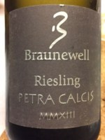 Braunewell Riesling Petra Calcis