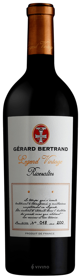 Gérard Bertrand Rivesaltes Legend Vintage | Vivino English
