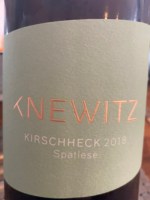 Knewitz Kirschheck Spätlese