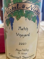 Nickel & Nickel Match Vineyard Cabernet Sauvignon