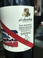 d'Arenberg The Solipstic Snollygoster Single Vineyard Shiraz