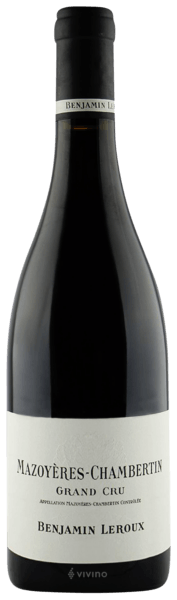 Benjamin Leroux Mazoyères-Chambertin Grand Cru