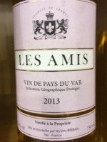 Vins Bréban Les Amis Var Rosé