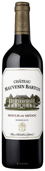 Vinho Château Mauvesin Barton Tinto Seco França Moulis Cabernet Franc, Cabernet Sauvignon, Merlot 2014 750ml