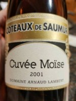 Domaine Arnaud Lambert Cuvée Moise Coteaux de Saumur