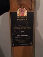 Château de Berne Cuvée Spéciale Rosé