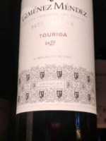 Gimenez Mendez Alta Reserva Touriga