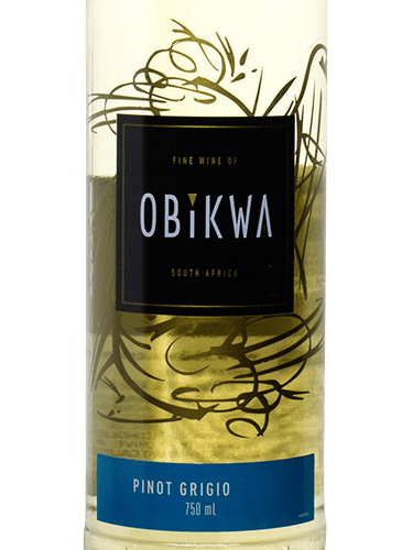 Obikwa Pinot Grigio | Vivino English