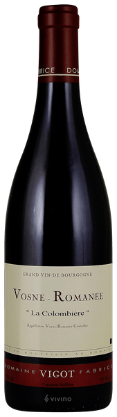 ワイン Vosne Romanee La Colombiere 2021 Confuron-Gindre_-_Vosne-