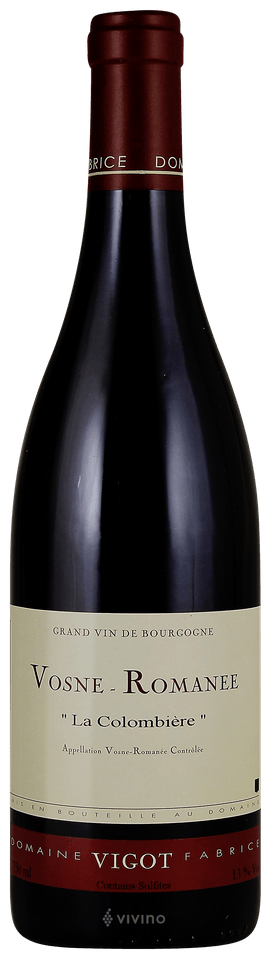 Domaine Vigot Fabrice Vosne-Romanée 'La Colombière' | Vivino 日本語