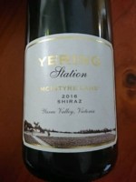 Yering Station McIntyre Lane Shiraz