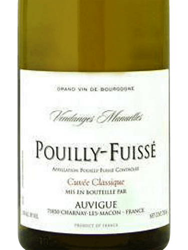 Cuvée Classique Pouilly-Fuissé