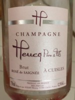 Heucq Pere & Fils Rosé de Saignée Brut Champagne