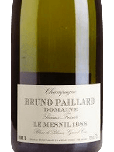 ワイン BRUNO PAILLARD LE MESNIL 2020 Bruno Paillard Le Mesnil Blanc de Blancs Grand Cru Brut