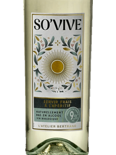 So'Vive Naturally Low In Alcohol Organic