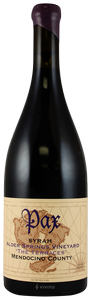Pax Alder Springs Vineyard The Terraces Syrah N.V.