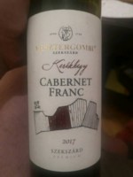 Vesztergombi Kerékhegy Cabernet Franc