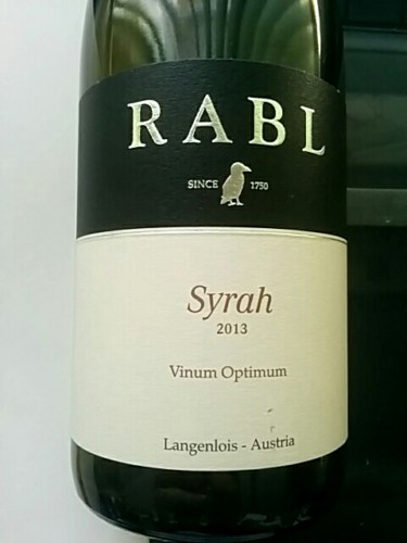 Rabl Syrah Vinum Optimum | Vivino Schweiz
