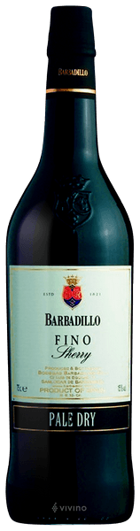 Barbadillo Pale Dry Fino Sherry