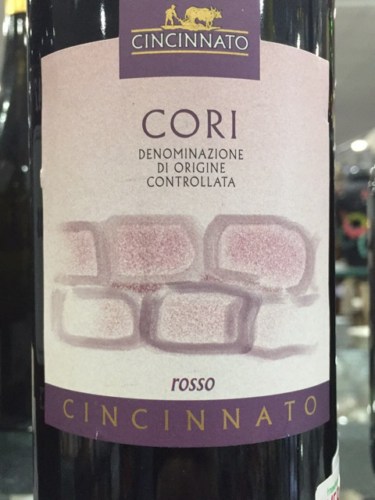 Cincinnato Cori Rosso Vivino US