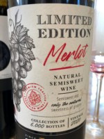 Shabo Limited Edition Natural Semisweet Merlot