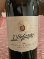 J. Hofstätter Cabernet Sauvignon Reserva Alto Adige