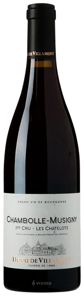 Henri de Villamont Chambolle-Musigny 1er Cru 'Les Châtelots'