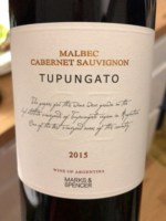 Marks & Spencer Malbec - Cabernet Sauvignon