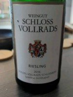 Schloss Vollrads Schlossberg Riesling Spätlese Goldkapsel